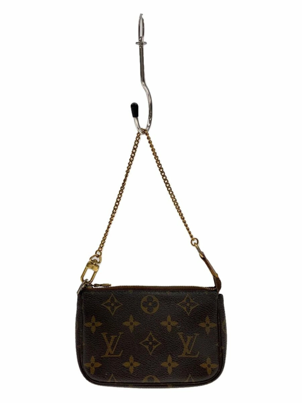 LOUIS VUITTON Pochette Accessoires Monogram Canvas Brown